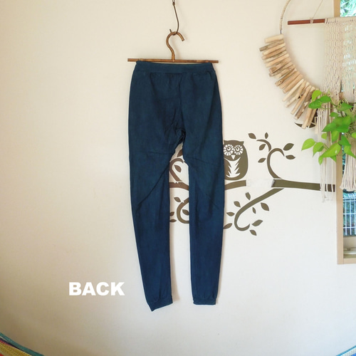 asana ヘンプコットン 厚手 インナーパンツ○草木染め麻墨グレー asana ヘンプコットン 厚手 インナーパンツ○草木染め麻墨グレー