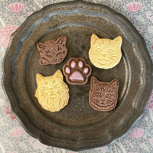 当店の定番商品♪にゃんクッキー（8枚） 焼き菓子 猫好きが営む焼菓子