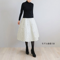 【3サイズから選べる◎】タートルネック ストレッチプルオーバー【ブラック】 3枚目の画像