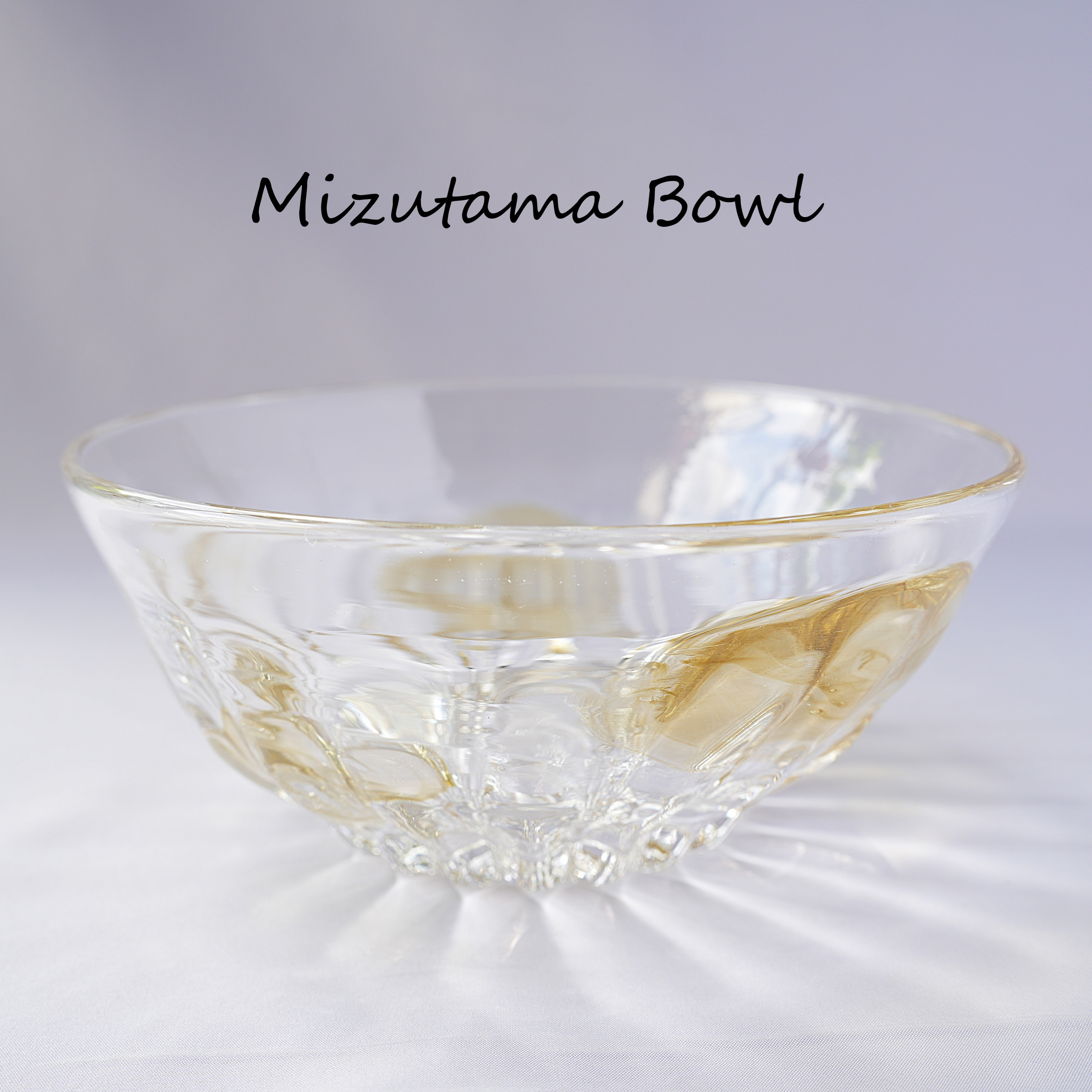 水玉サラダボウル/キャラメル色