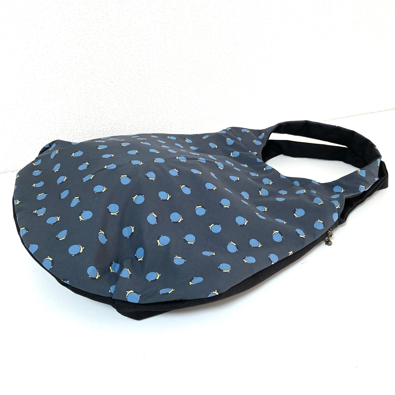 ＊リップストップ＊ジャガード トートバッグ 37×40㎝ YUWA生地•リバティプリント使用