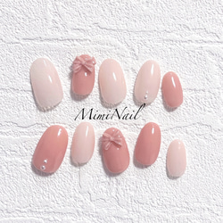 ネイルチップ / 流行り マグネット キラキラ うるつや 紫 ピンク