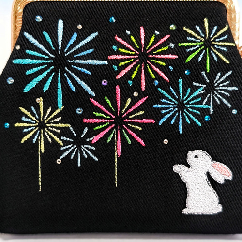 Travel 〜旅行〜 のがま口ポーチ　手刺繍　ハンドメイド Travel 〜旅行〜 のがま口ポーチ 手刺繍 ハンドメイド