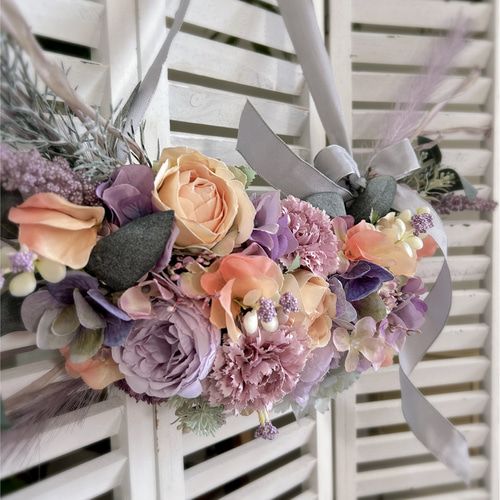 しめ縄リースお正月飾り造花No.24