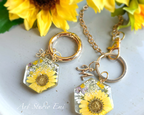HERMES(エルメス) 1994年限定 sunflower cadena charm ヒマワリ