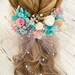 kmat5様髪飾りオーダーページ　ヘッドドレス マーメイド 髪飾り ヘッドドレス ヘッドドレス（アクセサリー