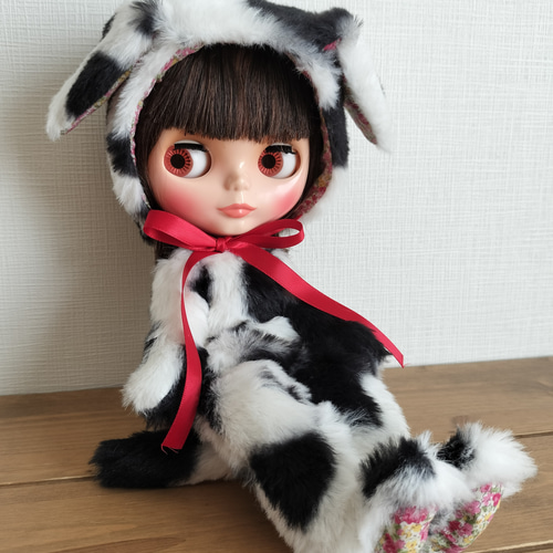作家様　着ぐるみドール　創作人形　ぬいぐるみ　セット品 植木鉢コスチューム バニーガール 蜜 着せ替えぬいぐるみ用服 10cm 人形