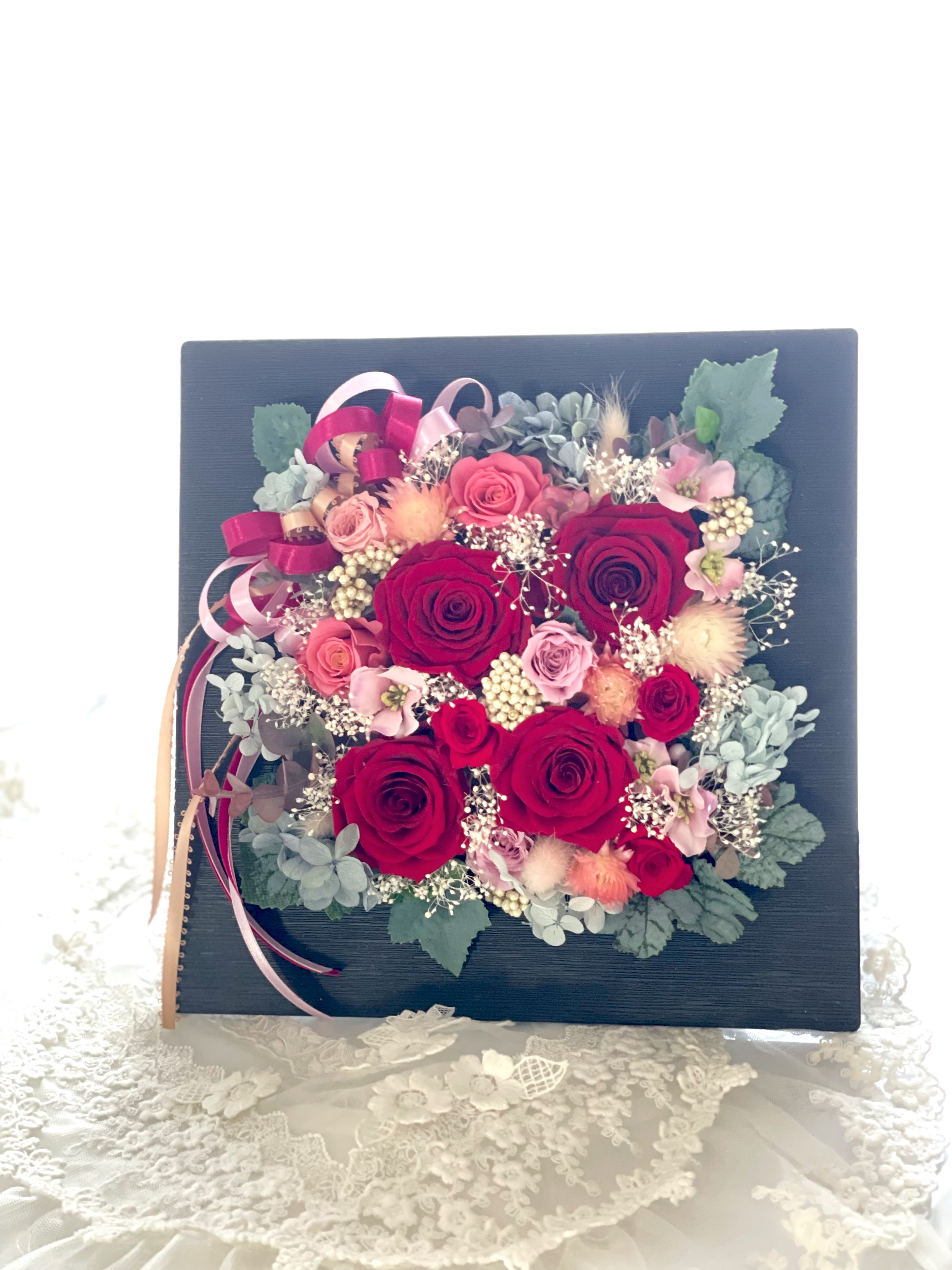 お色変更可能＊お祝い＊お供え＊冠婚葬祭*大切な日に贈るプリザーブドフラワーアレンジ