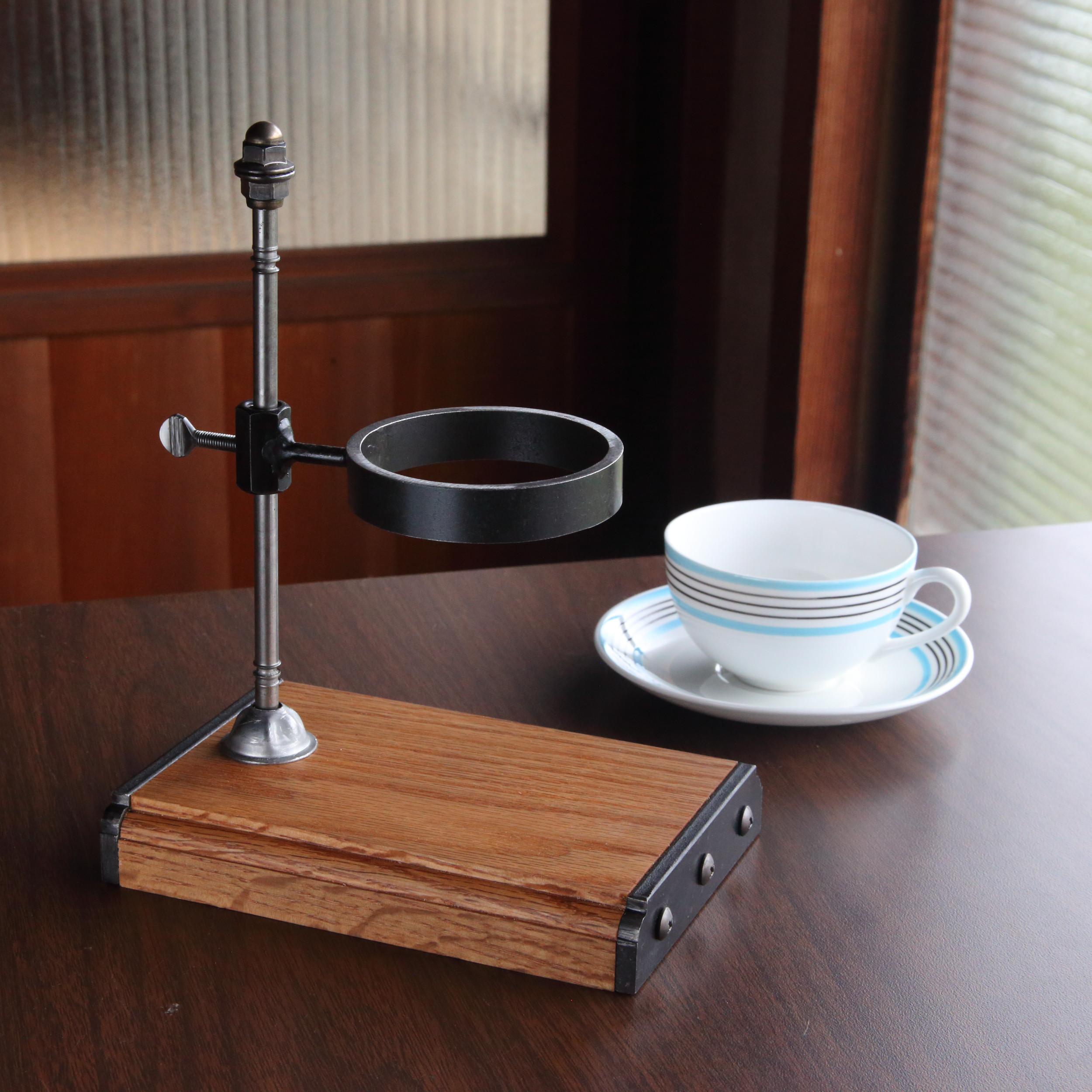 ドリップ スタンド 【Little..】（オーク）カフェ　ドリッパー　コーヒー　アイアン