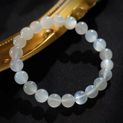 月光石(ムーンストーン)天然水晶宝石 念珠 単珠 一粒の珠 8mm 月光石(ムーンストーン)天然水晶宝石 念珠 単珠 一粒の珠 8mm
