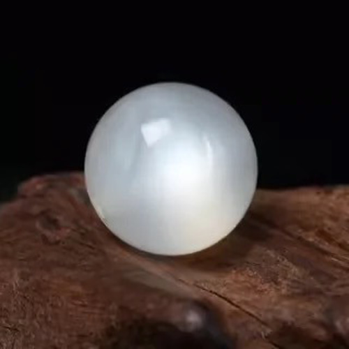 月光石（ムーンストーン）天然水晶 宝石 念珠 単珠 一粒の珠 10mm 