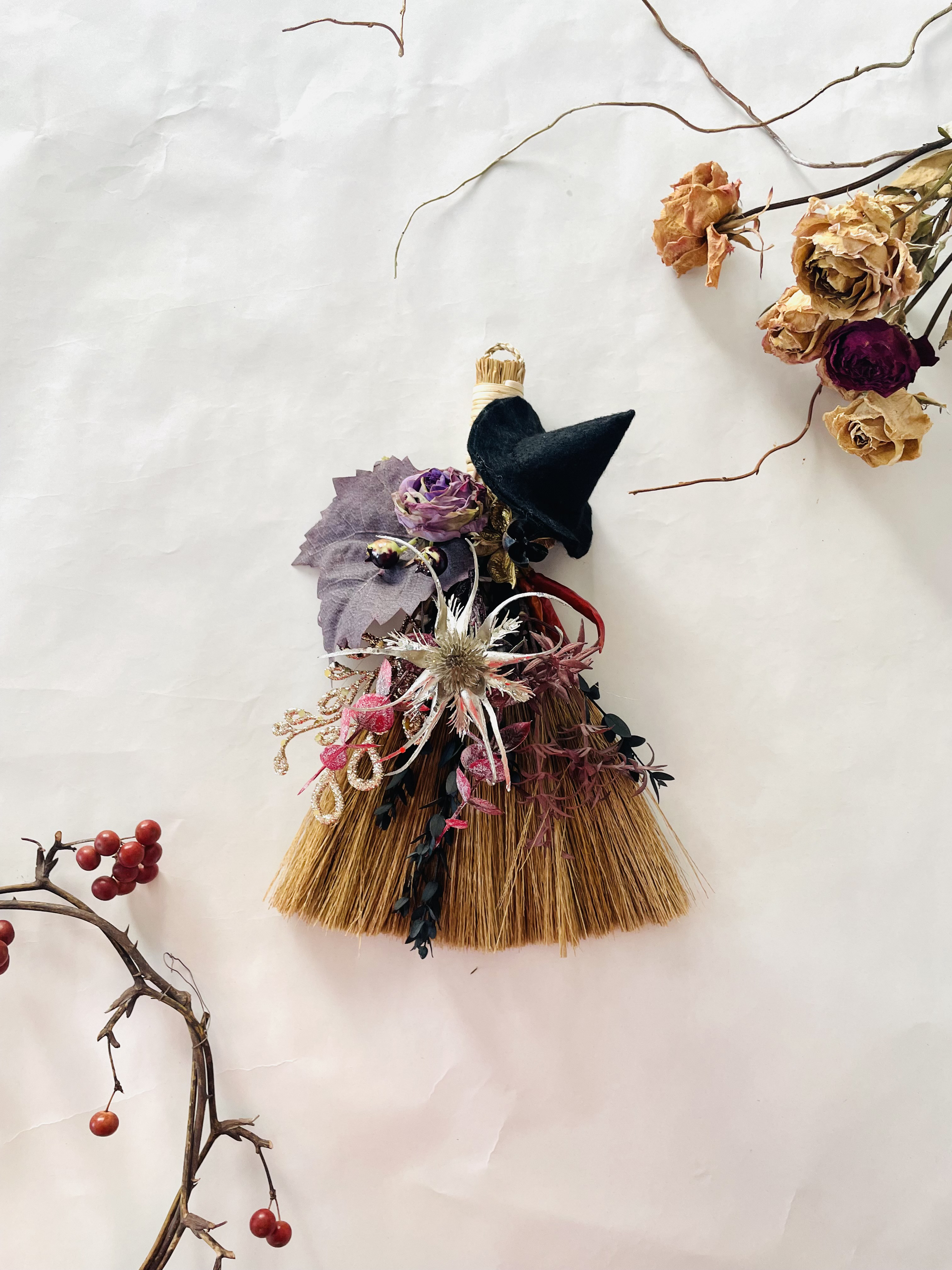 ハロウィン★ホウキお化け