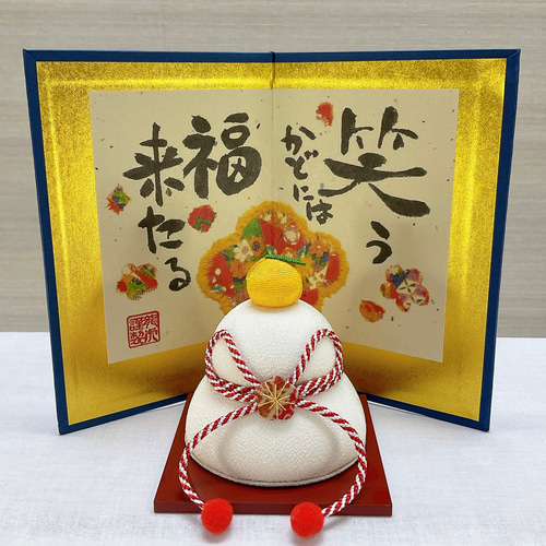 定番の中古商品 3点セット】門松と鏡餅 返る ホワイトゴールド 正月