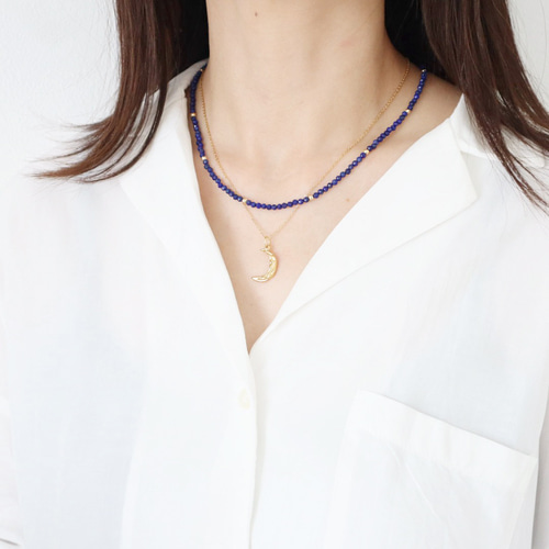 1点もの✨K18ラピススラズリ ステーション 3WAYネックレス ブレスレット 1点もの✨K18ラピススラズリ ステーション 3WAYネックレス