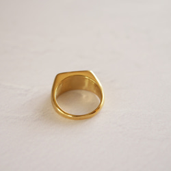 貝殼印章戒指 第5張的照片