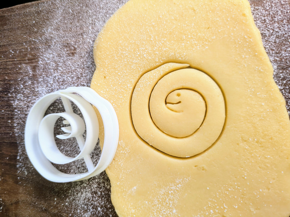 ヘビ　蛇　クッキーカッター/クッキー型 3枚目の画像