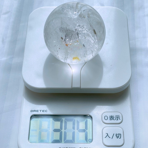 レインボー&ライモナイト✨ブラジル産天然水晶スフィア 立体・オブジェ