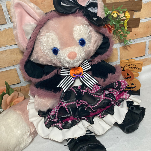最終価格！　秋のぼうけん　ステラルー　コスチューム　ハロウィン ハロウィン リーナベルSサイズ☆黒バルーンスカートコスチューム