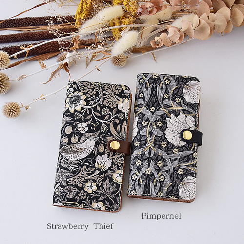 モリス スマホケース 手帳型 本革 ほぼ全機種対応 栃木レザー