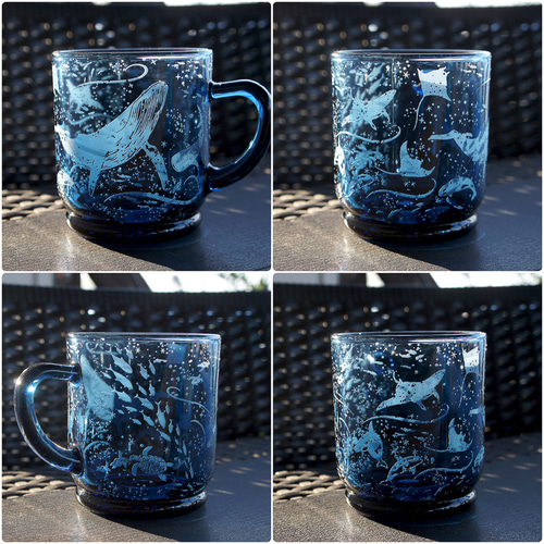 海の仲間たちアイスマグ2個組 グラス ART空（アートクー） 通販