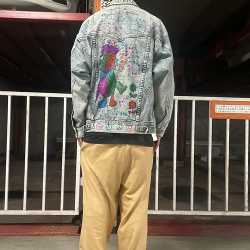 古着 ヴィンテージ vintage ジャケット ケミカルジャケット Gジャン