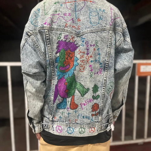 古着 ヴィンテージ vintage ジャケット ケミカルジャケット Gジャン