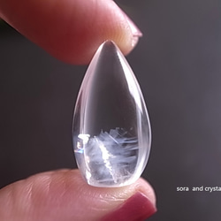 エンジェルフェザークォーツ マダガスカル産 ルース 天然石 天然石 宙