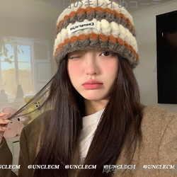 K秋冬のニット漁師の帽子女性の新しい羊の毛の羅紗の帽子の日系の百合ですJ b77ec00359bdd1a05ad25400709204