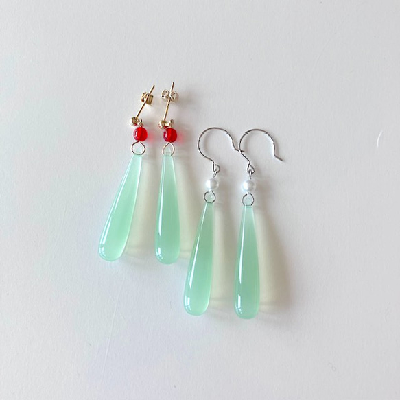 パールのロングドロップピアス 楽天市場】パール ロング ドロップ ピアス アクセサリー アクセ