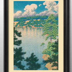油絵 油彩 油彩画 絵 絵画 【新緑の川】 絵画 HR 通販