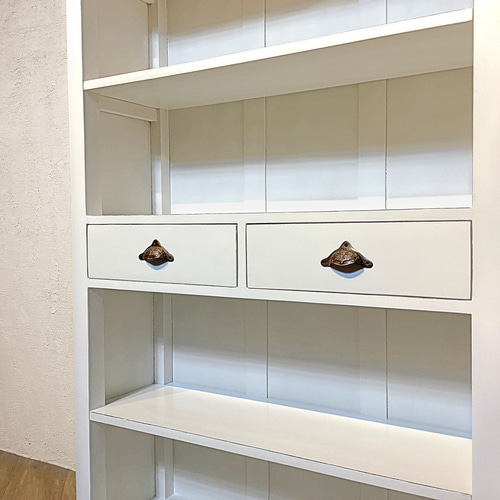 期間限定10％OFF!!】アンティーク調 ブックシェルフ 大型ラック