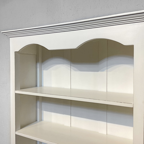 最安値】アンティーク調 ブックシェルフ 大型ラック 飾り棚 本棚