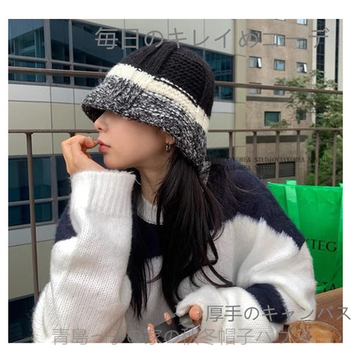 K漁師帽の女シフォンの薄手の冷たい風のバケツ帽はおしゃれにぴったりだF K漁師帽の女シフォンの薄手の冷たい風のバケツ帽はおしゃれに