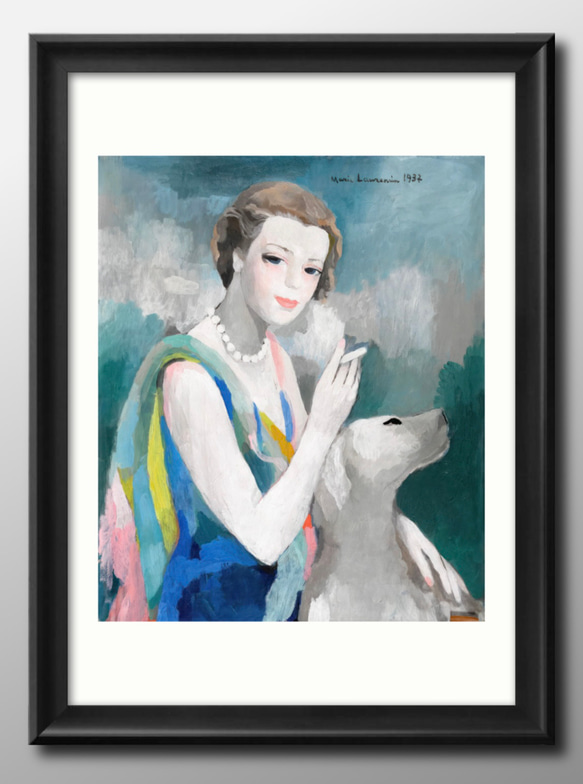 マリー・ローランサン　アートポスター MARIE LAURENCIN マリー・ローランサン 展覧会オリジナル