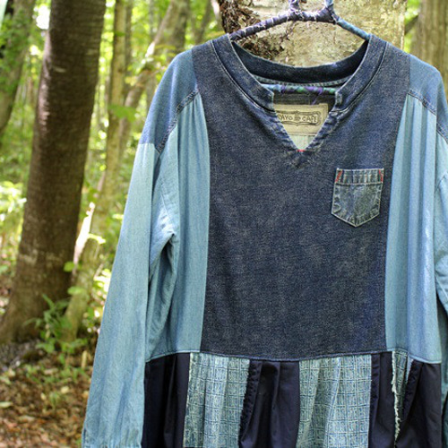 SAYOCAFE、再構築のリメイクワンピースA ワンピース 衣工房SAYOCAFE  