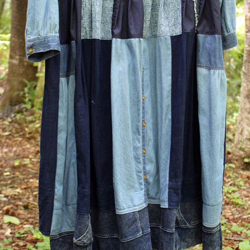 SAYOCAFE、再構築のリメイクワンピースA ワンピース 衣工房SAYOCAFE  