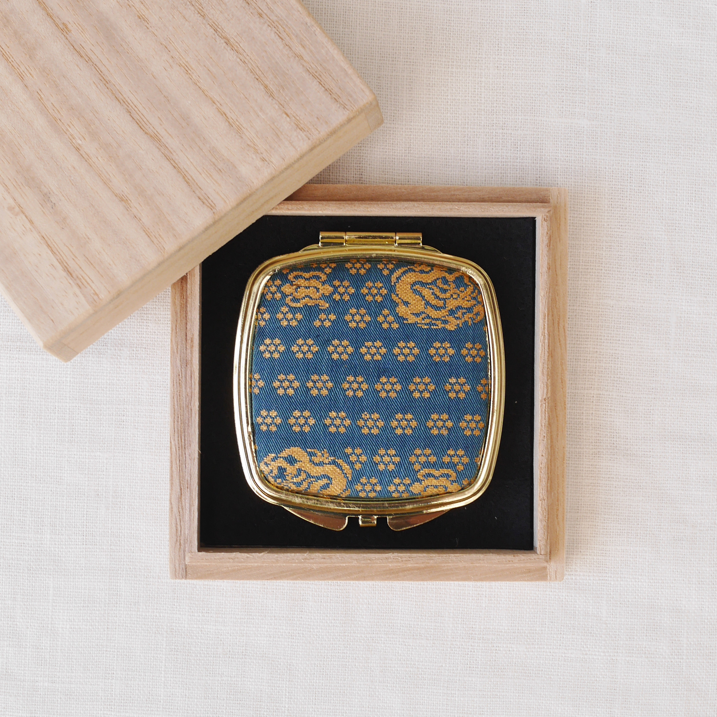 HANAKIRE 正絹 手鏡 HKM03