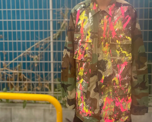 古着　ヴィンテージ　ジャケット　ミリタリージャケット　リメイク　個性派 古着 ヴィンテージ vintage ジャケット ミリタリージャケット リメイク