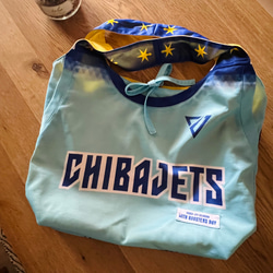 ユニフォームでリメイク・upcycling→ジムサック(リュック)・エコバッグ 15枚目の画像