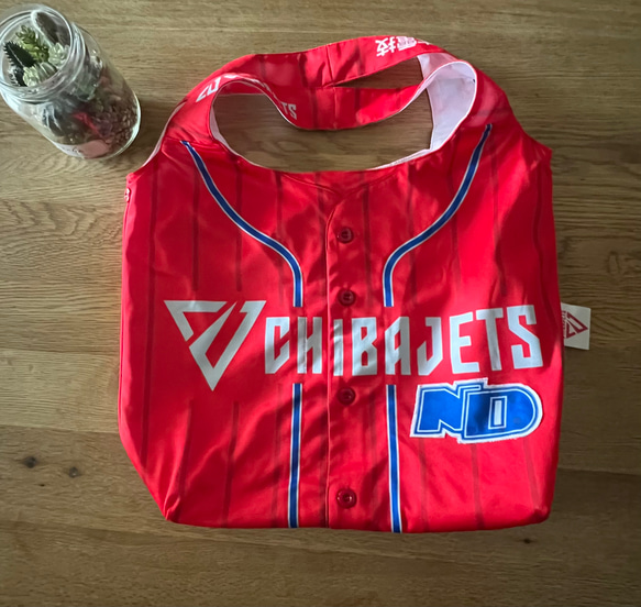 ユニフォームでリメイク・upcycling→ジムサック(リュック)・エコバッグ 17枚目の画像