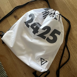 ユニフォームでリメイク・upcycling→ジムサック(リュック)・エコバッグ 14枚目の画像