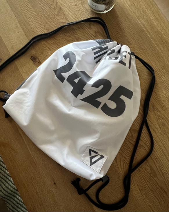 ユニフォームでリメイク・upcycling→ジムサック(リュック)・エコバッグ 14枚目の画像