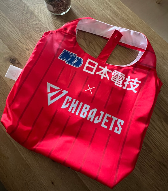 ユニフォームでリメイク・upcycling→ジムサック(リュック)・エコバッグ 18枚目の画像