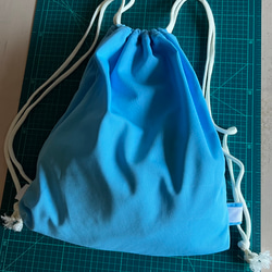 ユニフォームでリメイク・upcycling→ジムサック(リュック)・エコバッグ 12枚目の画像