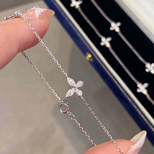 ダイヤモンドブレスレット k18 新品 ブレスレット Aurora Jewelry 通販 