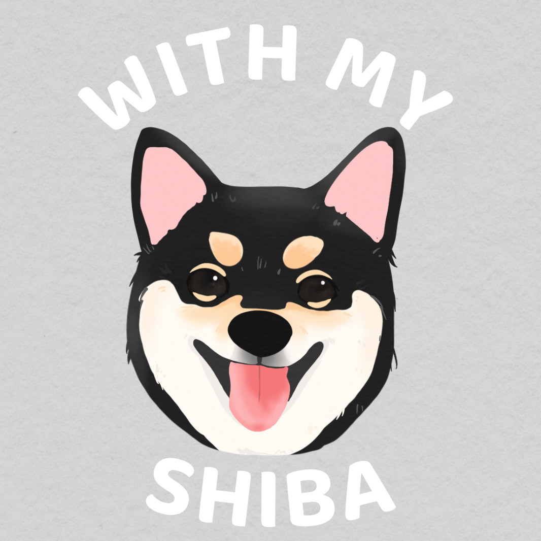 愛犬ステッカー・黒柴】 黒柴、犬、車、シール、Shiba Inu、DOG