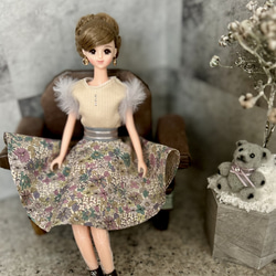 22cmドール ボーイフレンドサイズお洋服3点セット【blue】 おもちゃ