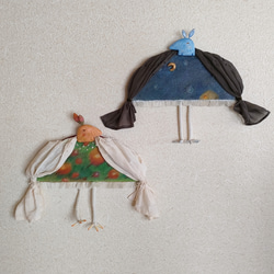 夜のはじまりを知らせる鳥　壁飾り 9枚目の画像