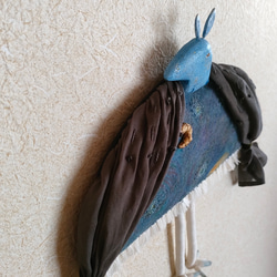 夜のはじまりを知らせる鳥　壁飾り 7枚目の画像