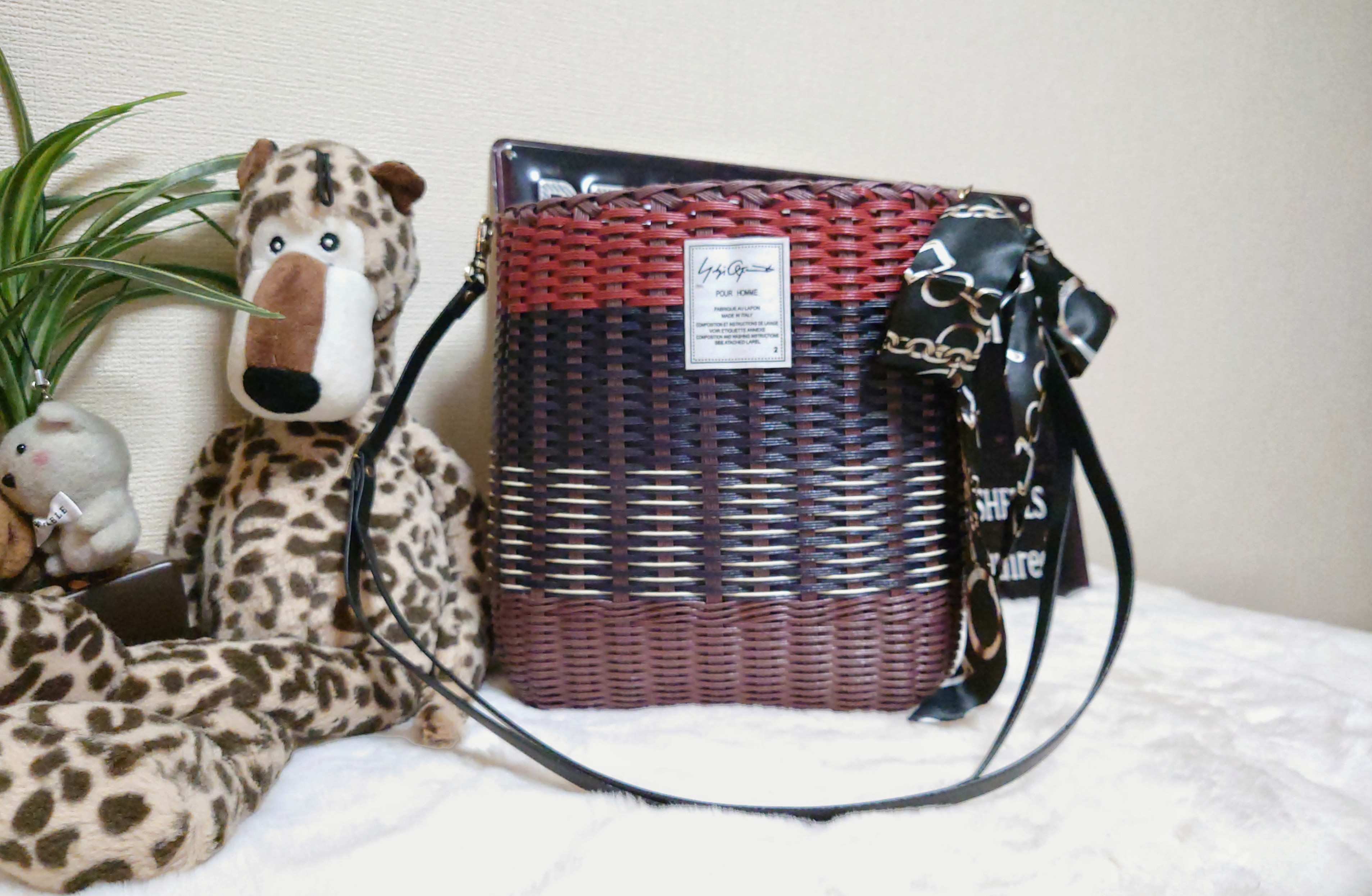 クラフトバンド　バッグ　　　ハンドメイド　ショルダー